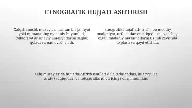 O'lkashunoslik muzeylari 4