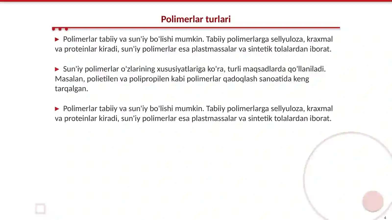 Nanotexnologiya va u asosida polimerlar sintez qilish usullari 4
