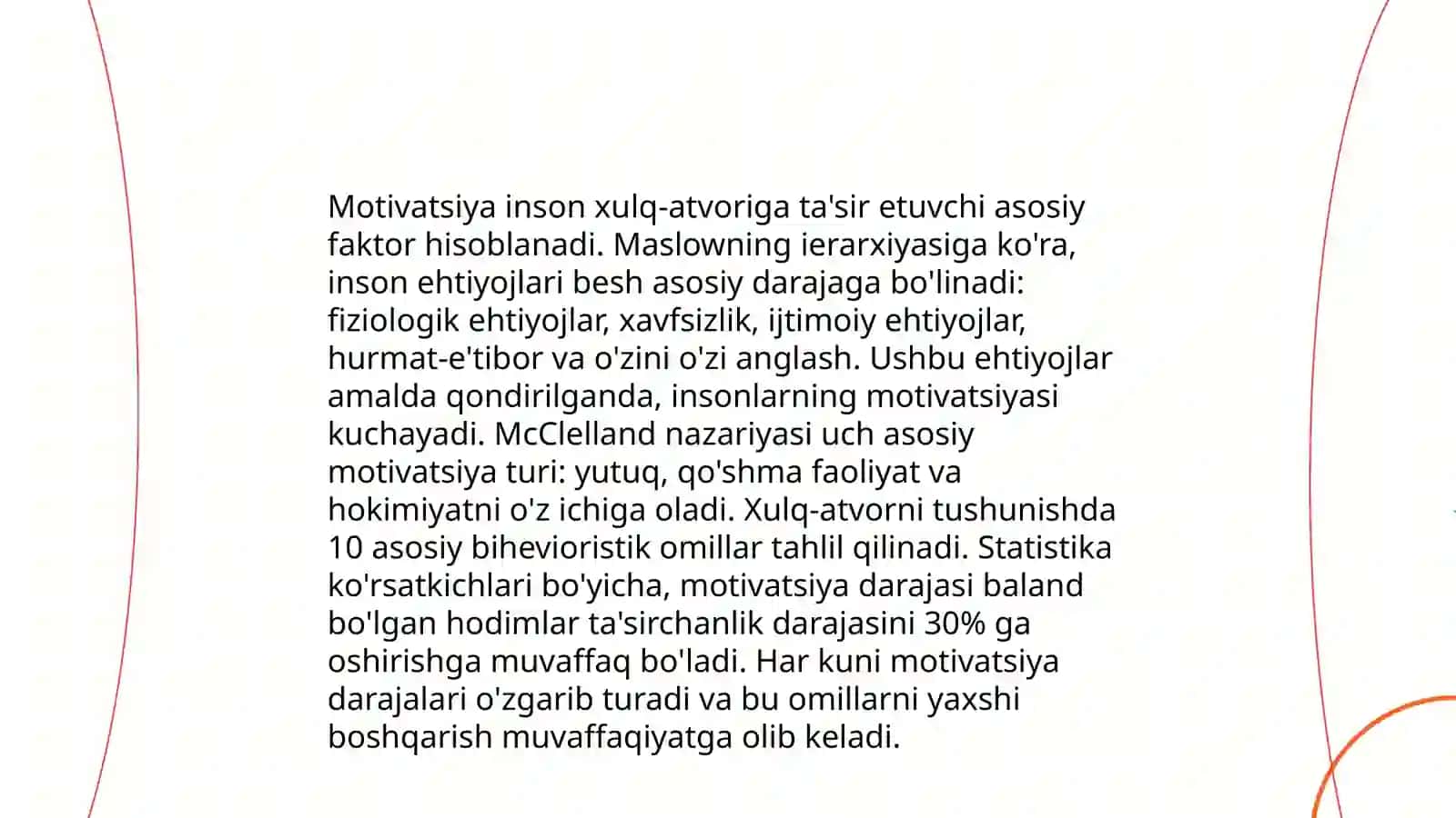 Insonning tashkilotdagi hulqi nazariyasi va konsepsiyasi 4