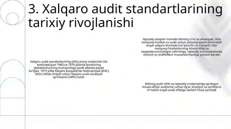 Iqtisodiy Munosabatlar Tizimida Auditning Xalqaro Standartlari O'Rni Va Ahamyati 4