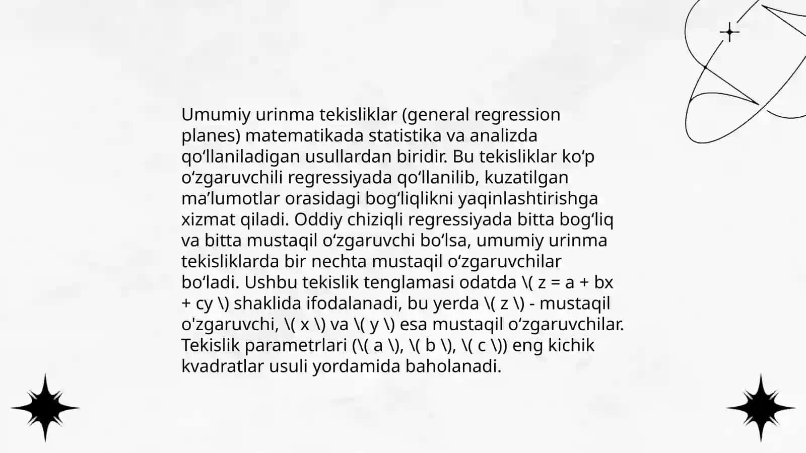 Sirt tenglamalari 4