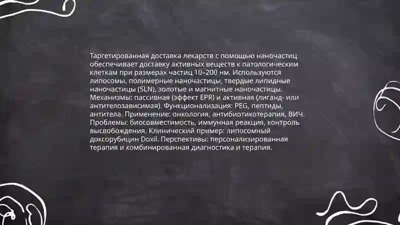 Нанотехнология в медицине 4