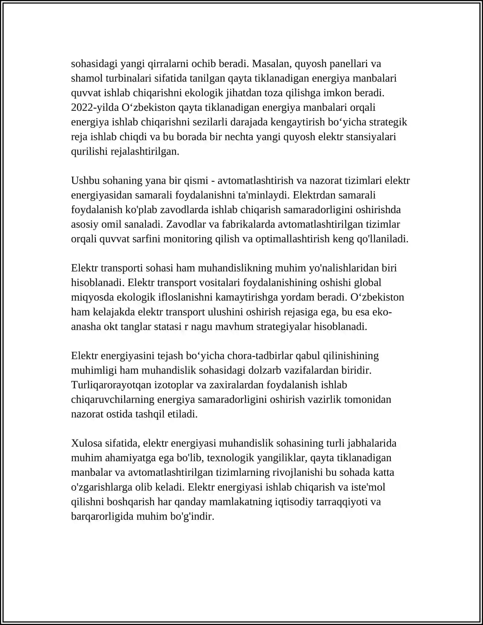 MUHANDISLIK ISHIDA ELEKTIR ENERGIYANING O‘RNI VA AHAMIYATI 4