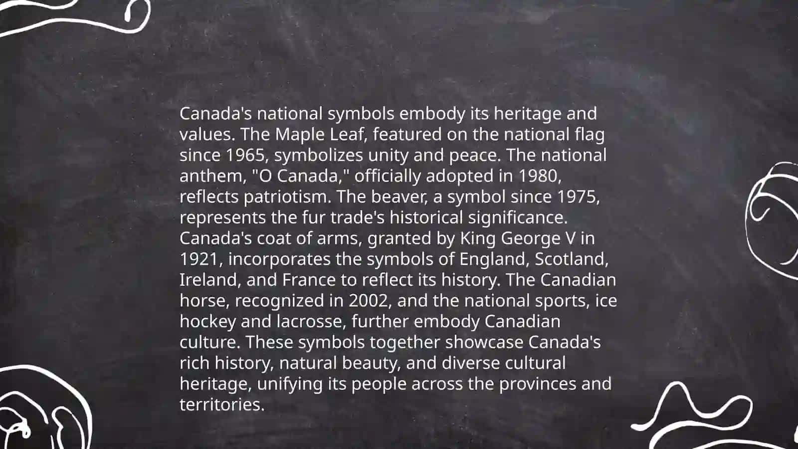 National Symbols of English speaking countries 4