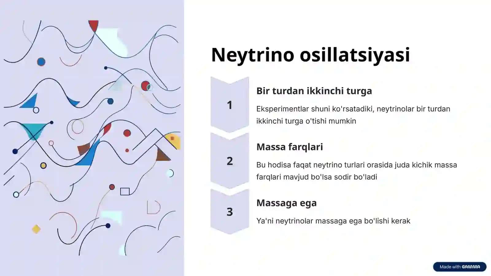 Neytrinolar va Myuonlarning Modda bilan o’zaro ta’siri 4