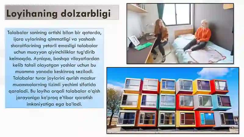 Ming oʻrinli talabalar turar joylari 4