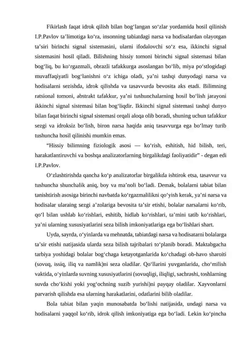 Tabiat bilan tanishtirish metodikasi 4