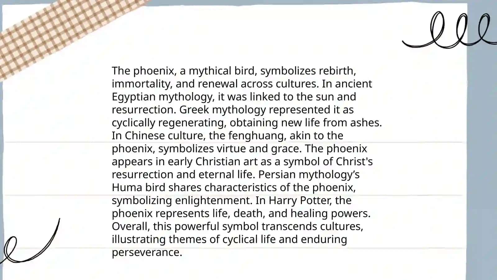 Mythical Phoenix bird 4