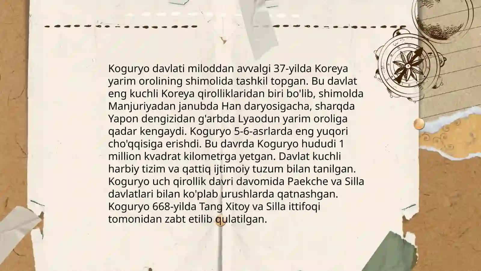 Koguryo davlati va ijtimoiy madaniy hayot 4