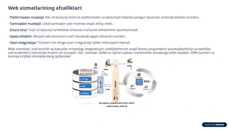Web xizmatlar 4