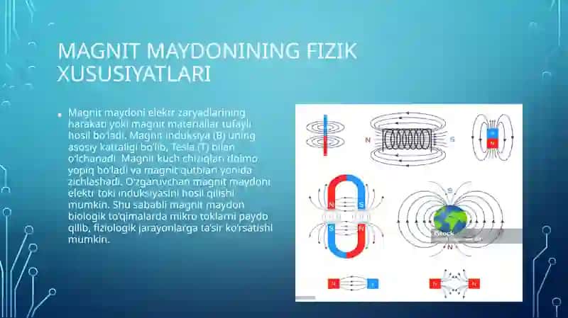 Biofizika - Elektr va magnit maydonlari, ularning tirik organizmga ta'siri va elektrografiya usullar 4