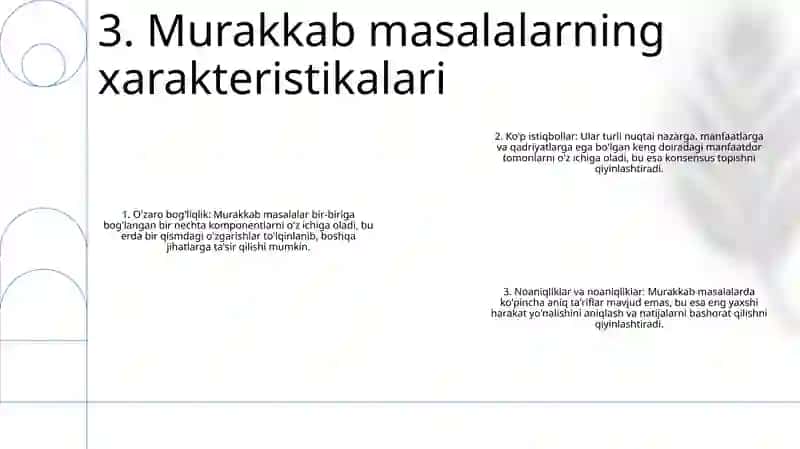 Oddiy va murakkab maslalar 4