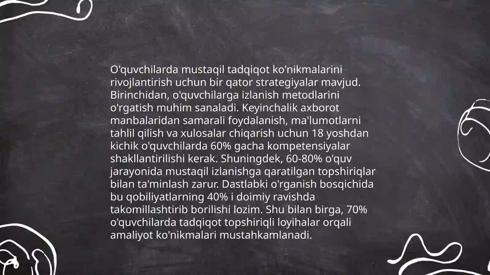 Biologiyani o'qitishda o'quvchilarning o'quv-bilish faoliyatini tashkil etish va boshqarish yo'llari 4