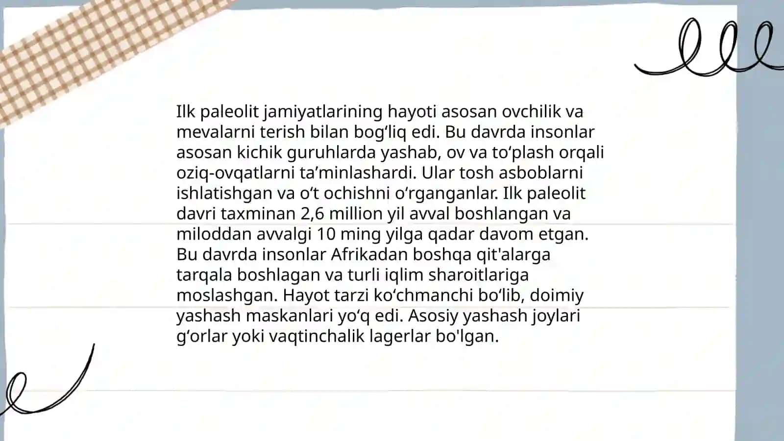 Ilk peleolit davri arxeologik yodgorliklari 4