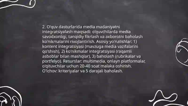 Media madaniyat va innovatsion pedagogika 4