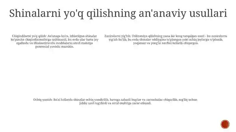 Avtomobil Shinalarini Qayta Ishlash 4