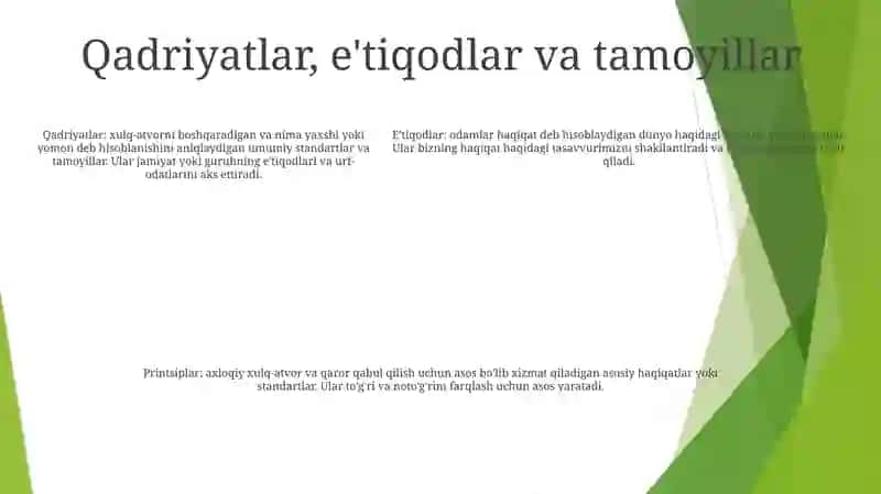 Xarakter Haqida Tushuncha 4