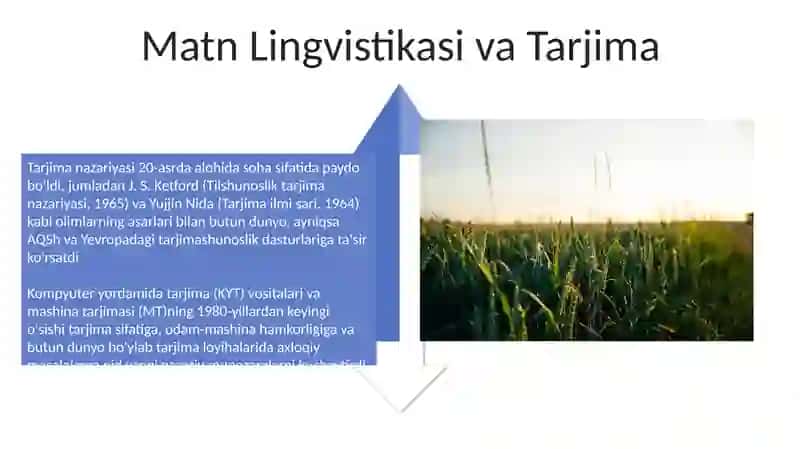 Tarjima nazariyasi fandagi yangi soha sifatida 4