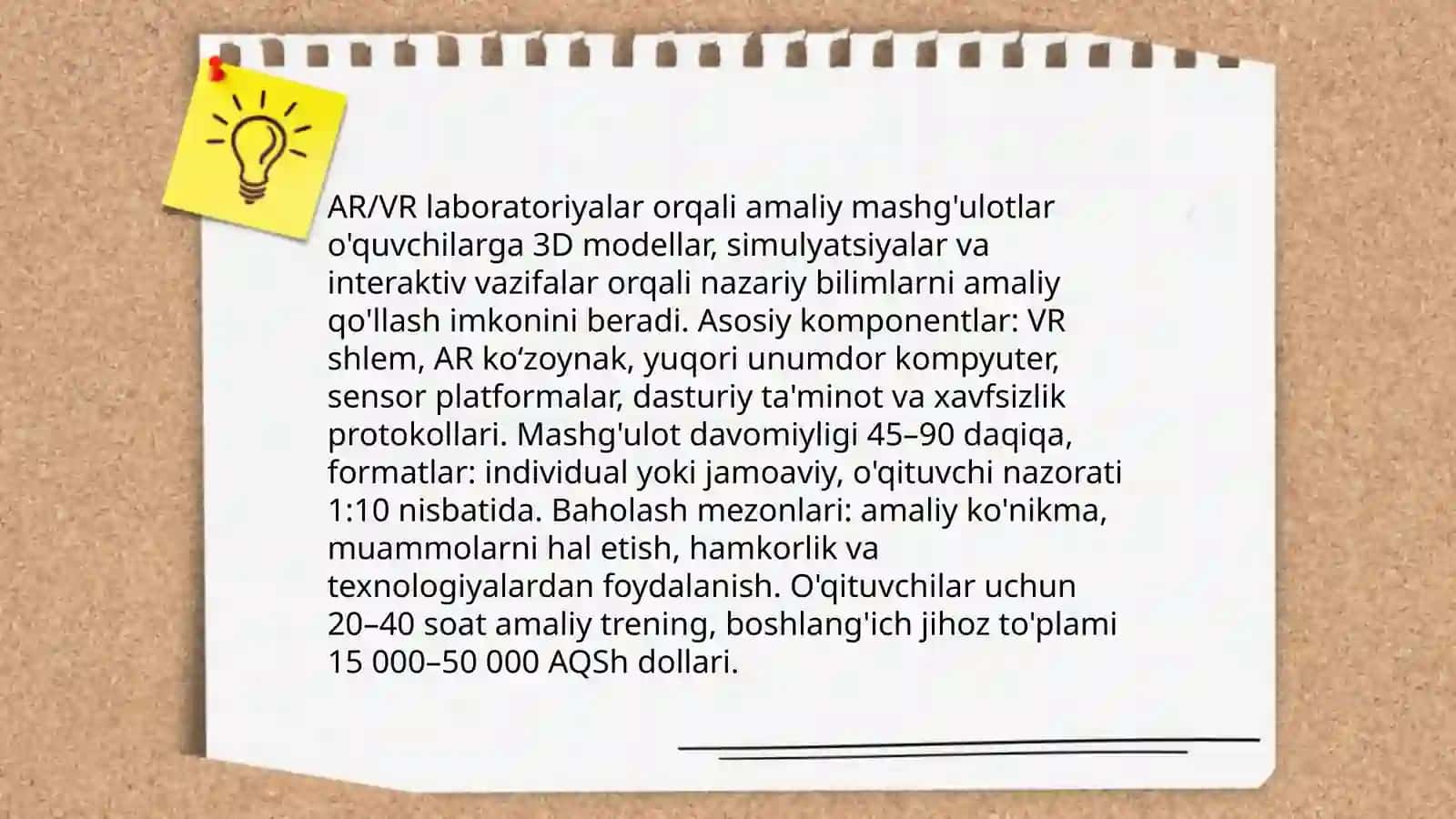 Virtual va kengaytirilgan ta'limning qo'llanishi 4