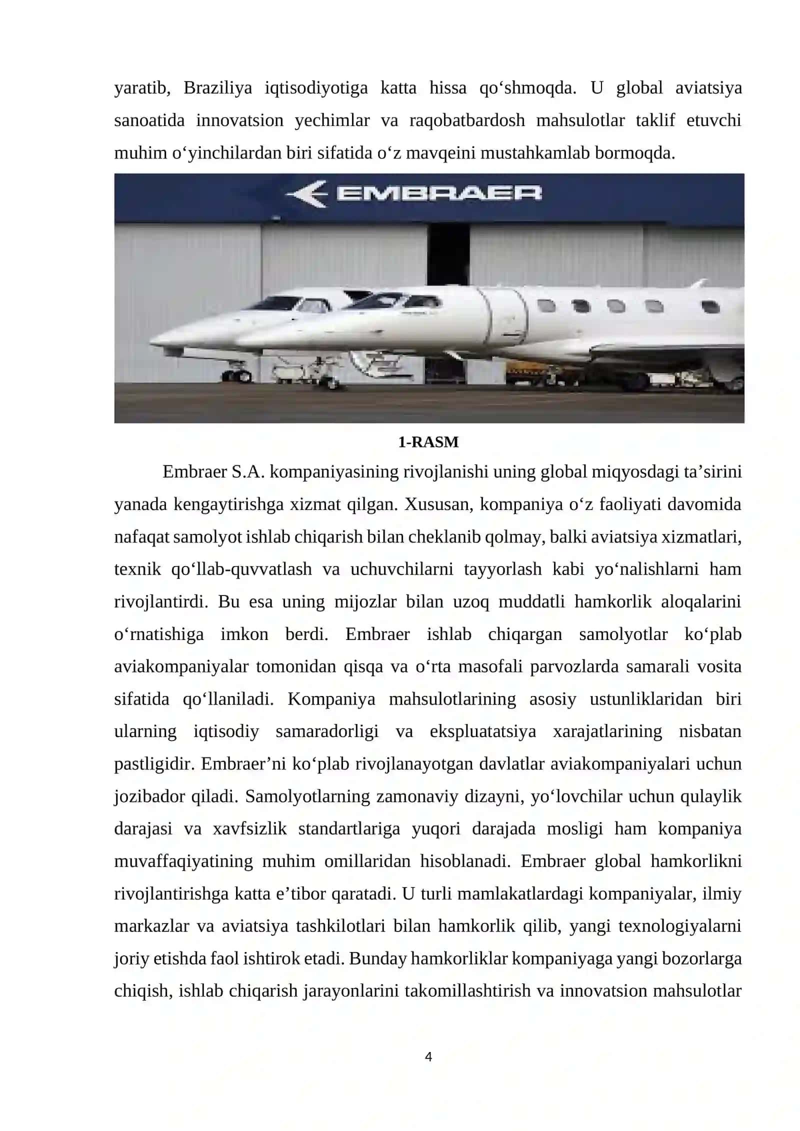 Embraer S.A 4
