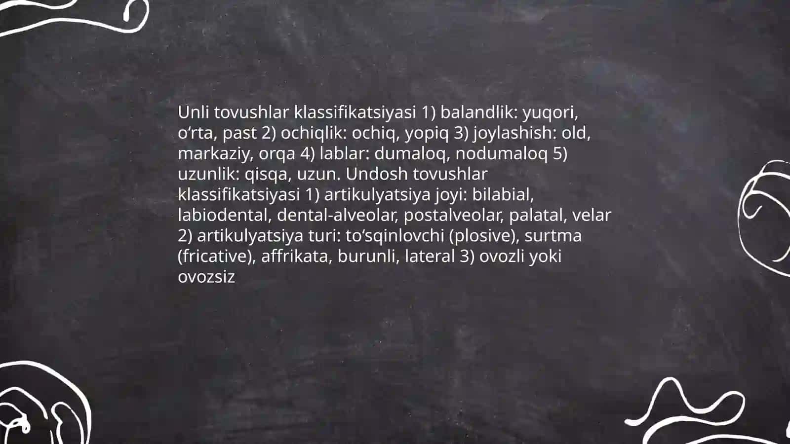 Fonetika bólimi bóyicha 4