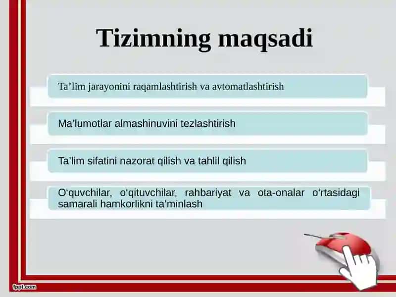 O‘quv ta’lim jarayonlarini boshqarish tizimi 4