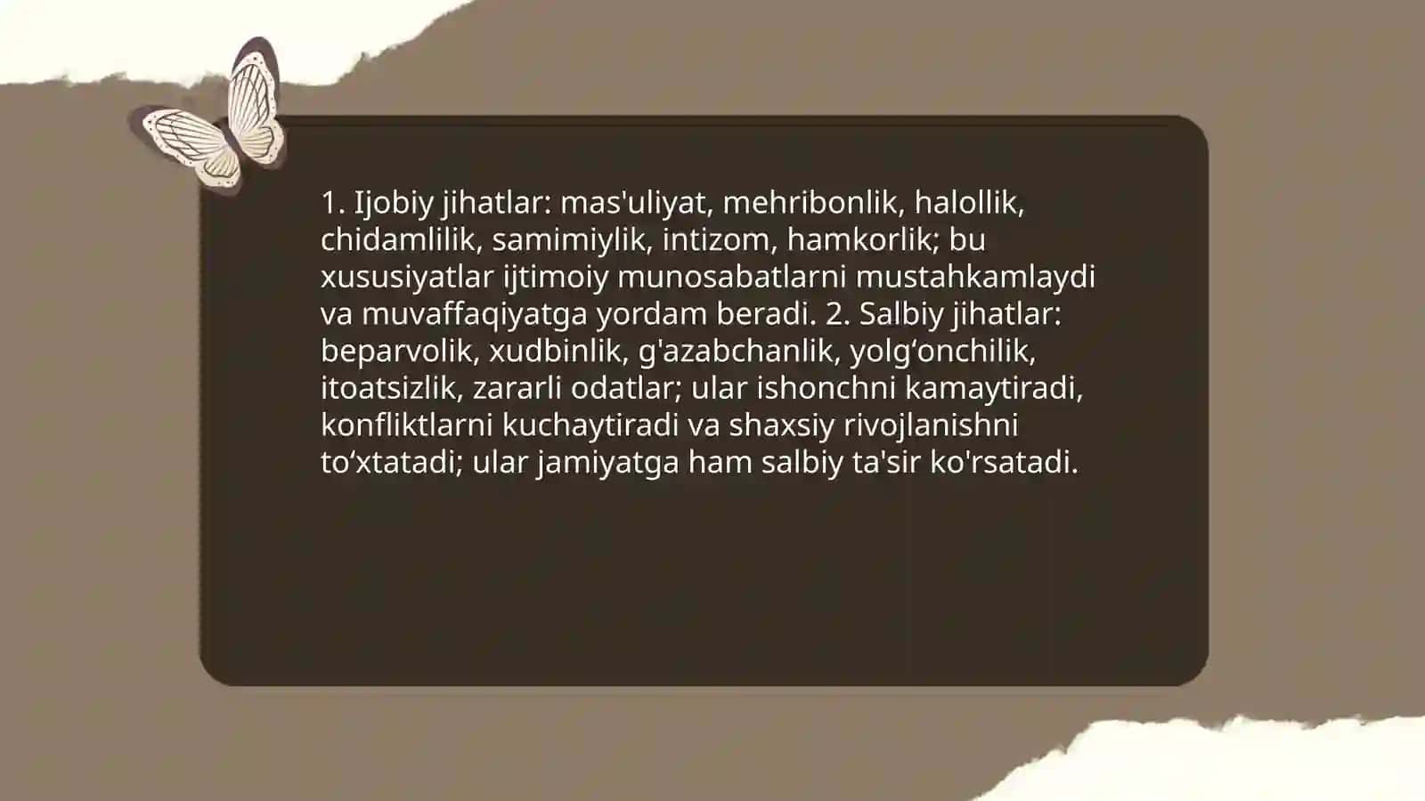 Harakter 4