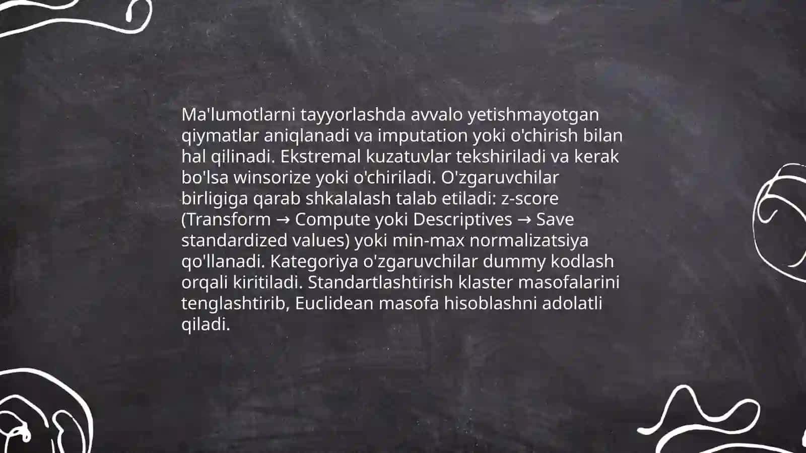 SPSSda klaster tahlili 4