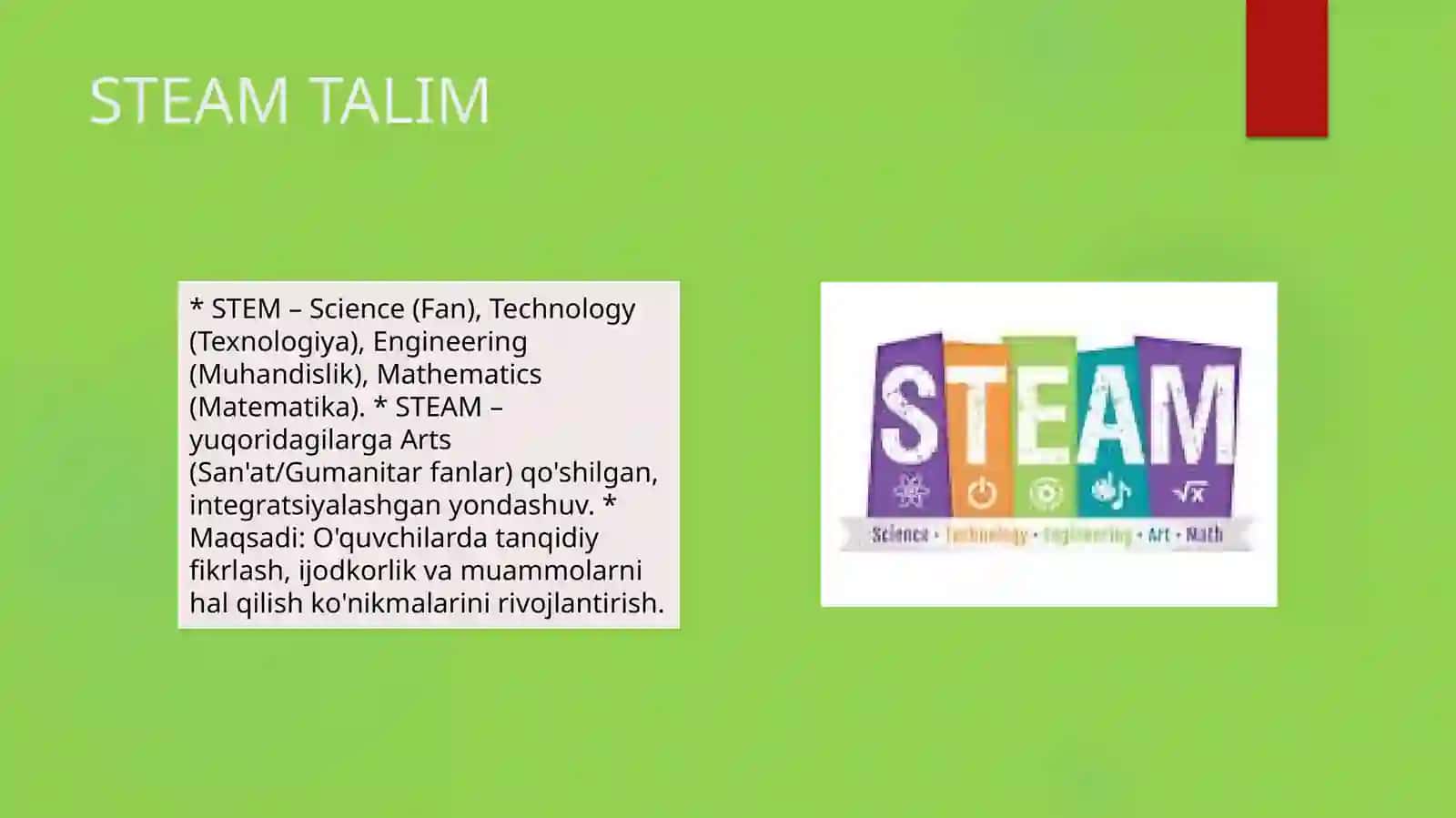 dars talimni tashkil etishning asosiy shakli sifatida 4