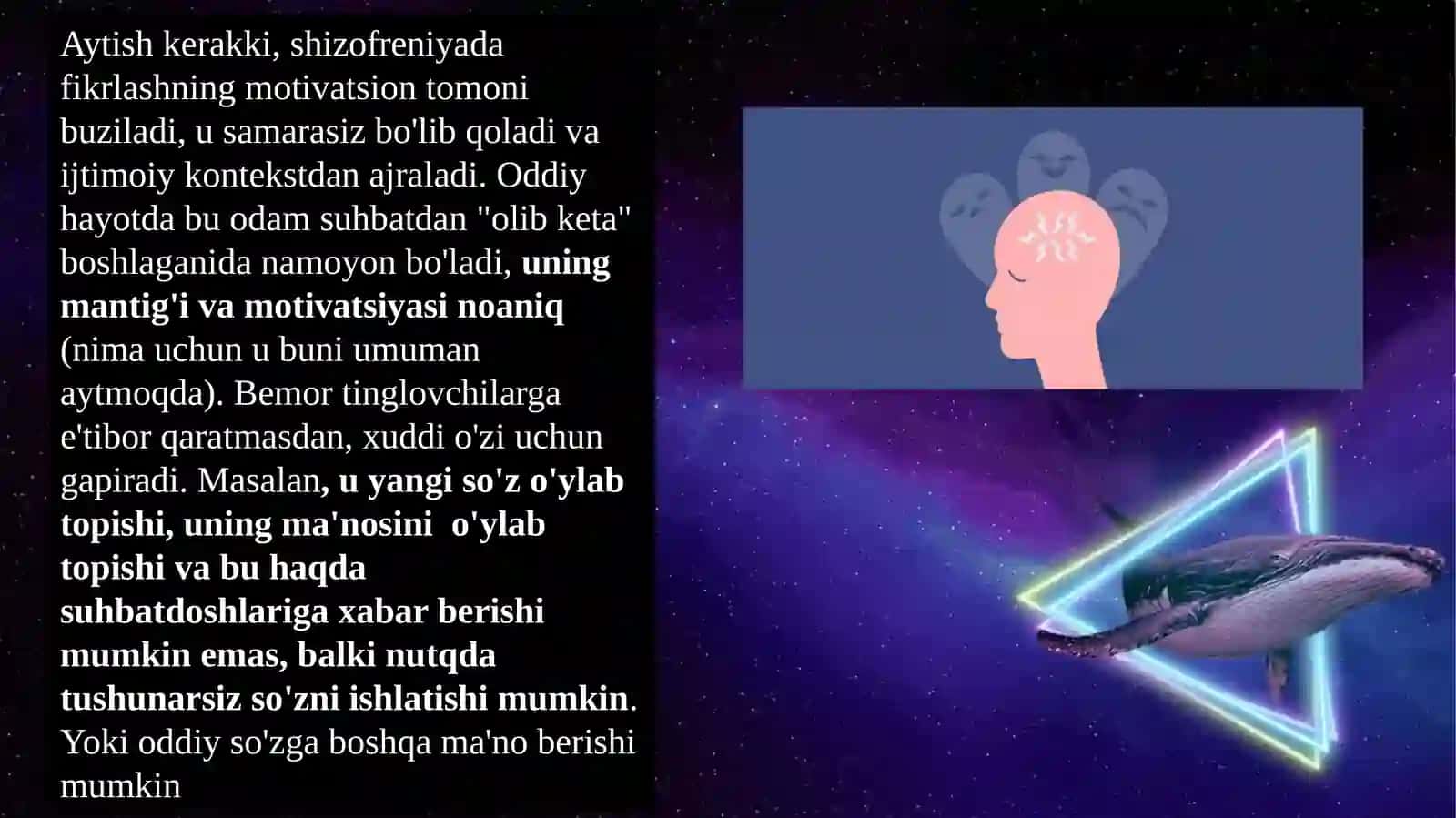 Shizofreniyaning psixologik diagnostikasi 4