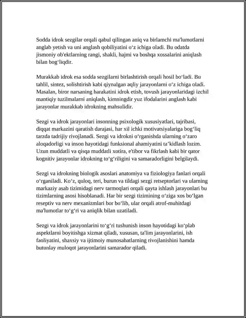 SEZGI VA IDROKA SLAYD QILISH KERAK 4