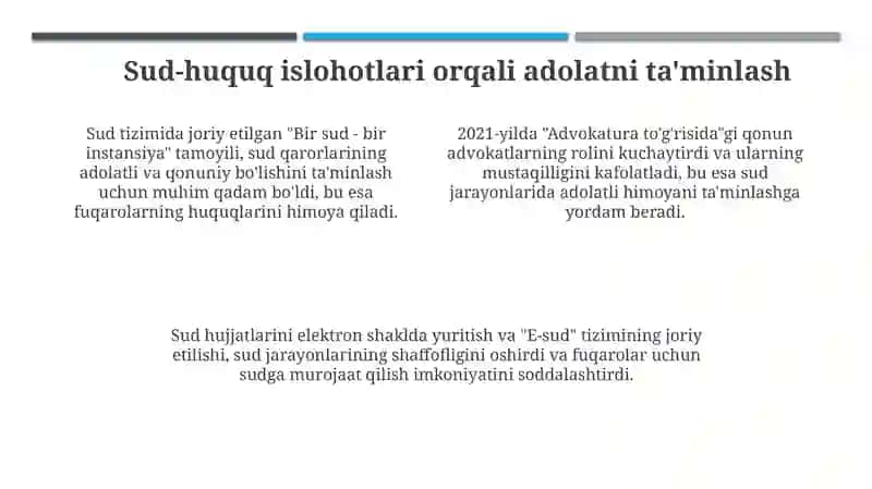 Konstitutsiyaviy islohotlar va inson huquqlari kafolatlari 4