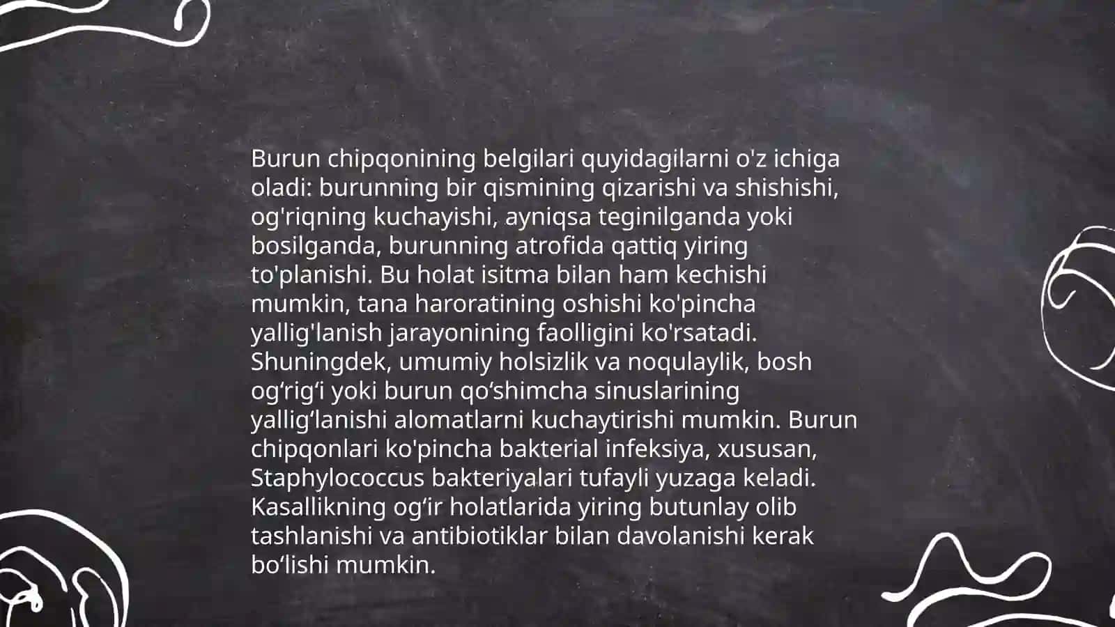 Burun chipqoni 4
