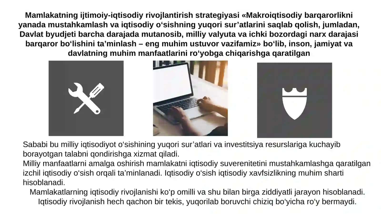 Iqtisodiy xavfsizlik strategiyasida ijtimoiy siyosatning o’rni 4