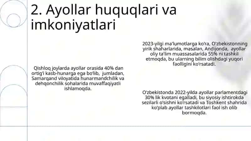 Yangi O'zbekistonda ijtimoiy va madaniy hayot 4