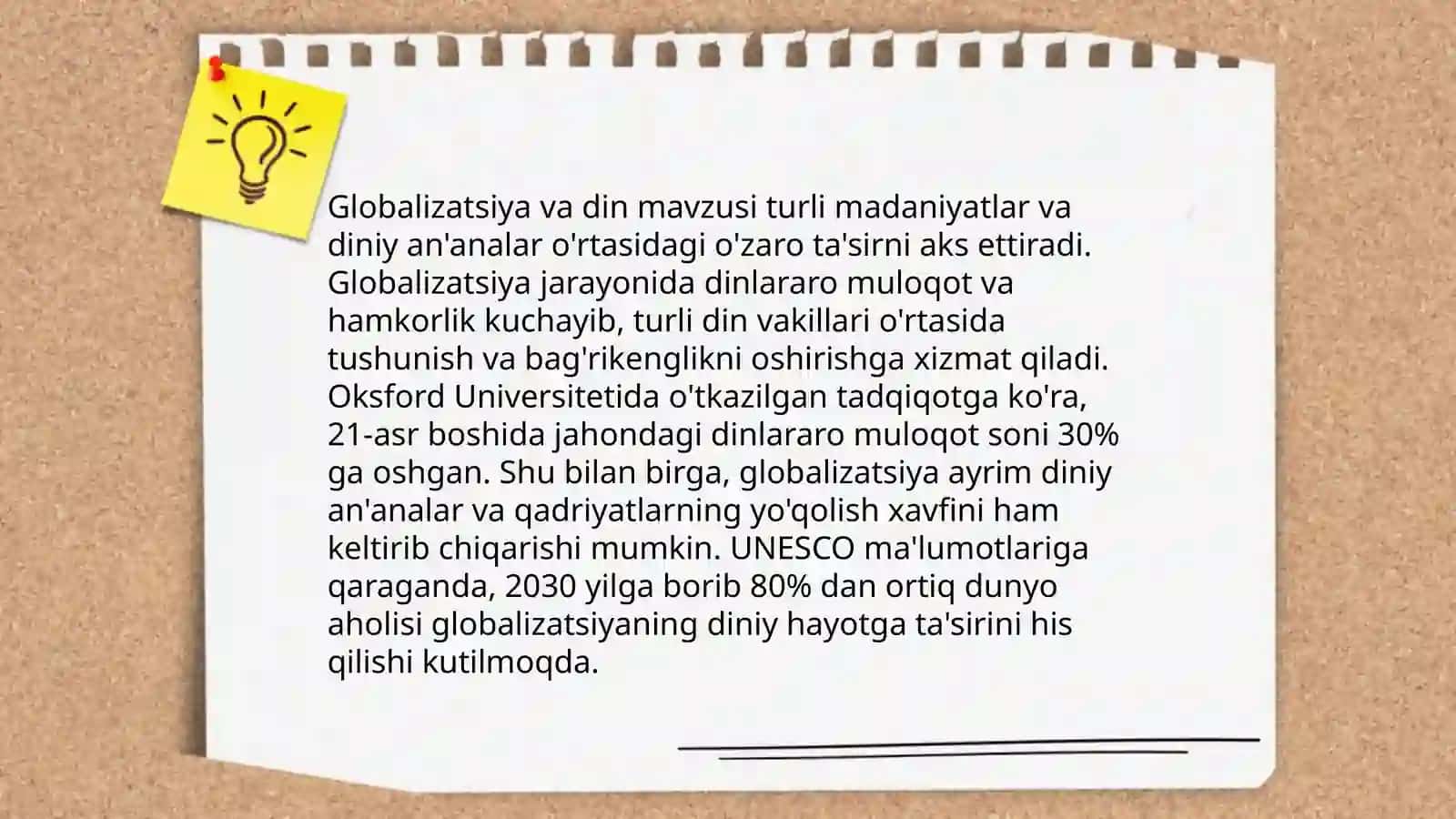 Zamonaviy diniy harakatlar va sifatlar 4