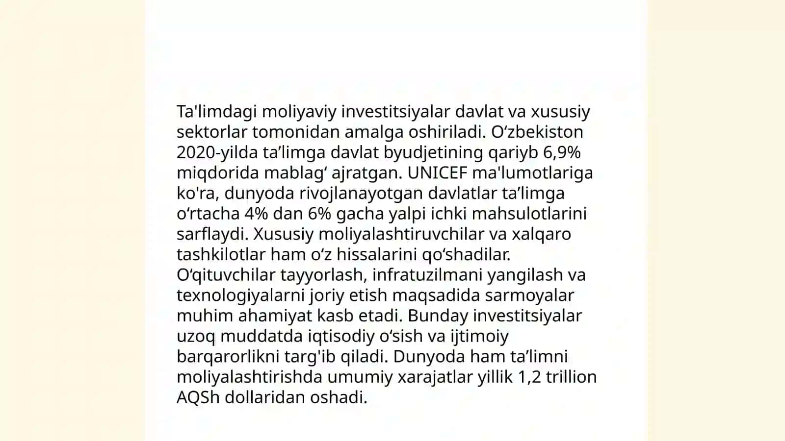 Iqtisodiy rivojlangan davlatlar ta'lim tizimi 4