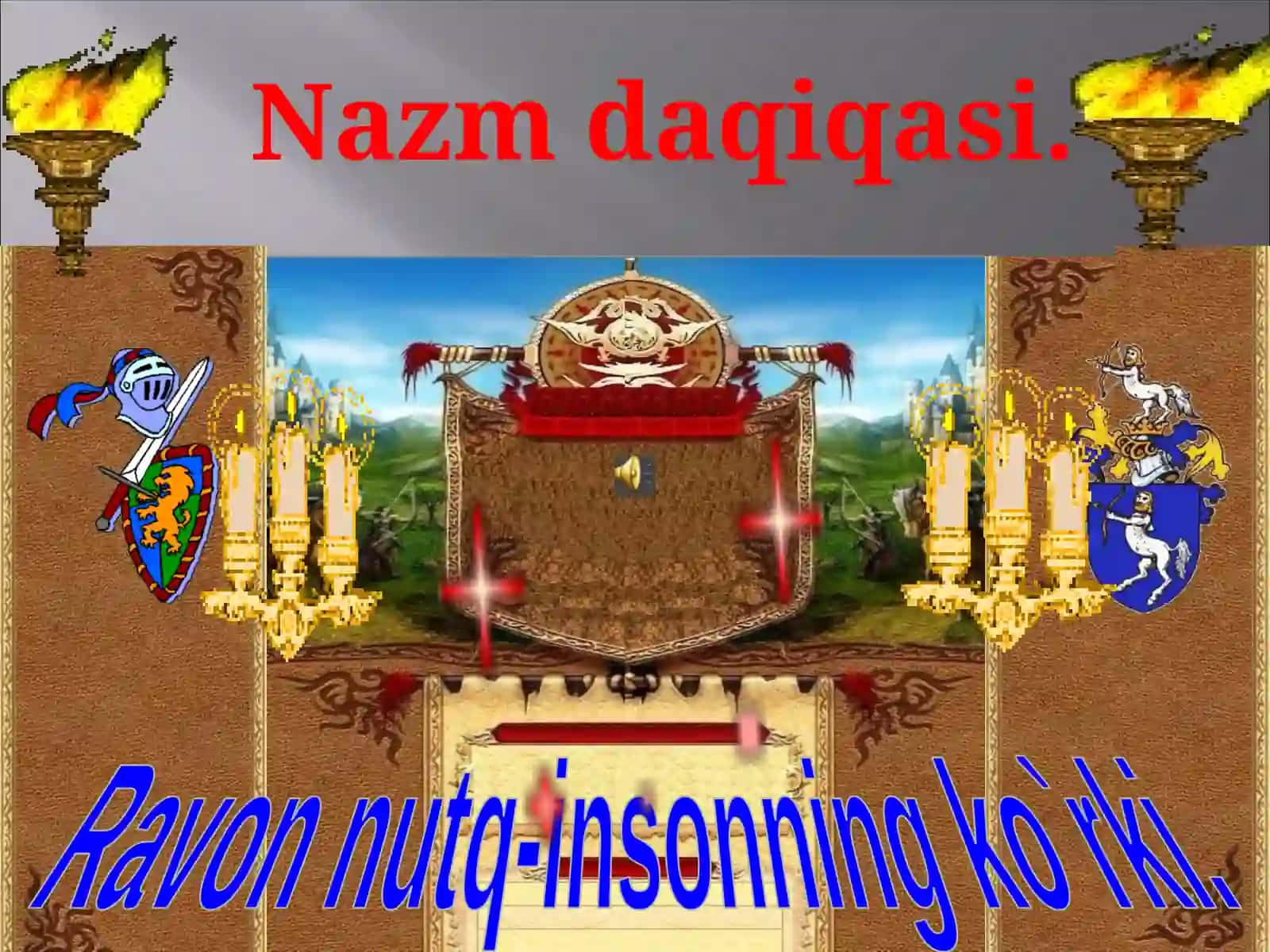 10-sinf Adabiyot fanidan Boburnoma - nodir asar dars taqdimoti 4