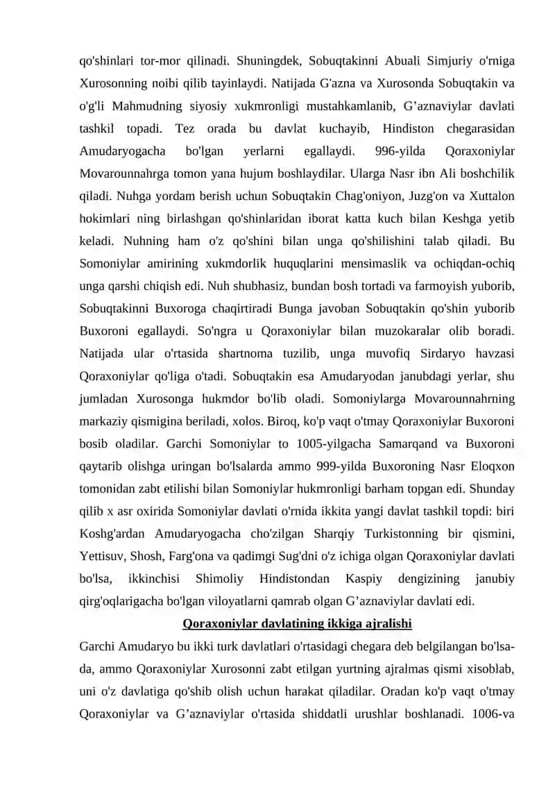 QORAXONIYLAR DAVRIDA DAVLAT BOSHQARUV TARTIBI 4