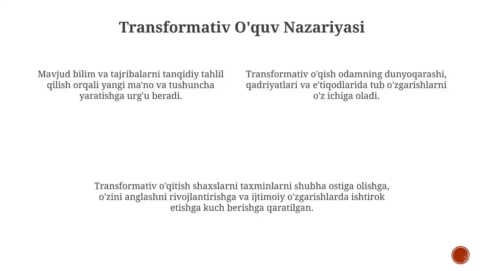 Xotirani o'rganishning zamonaviy nazariyalari 4