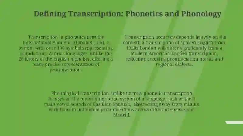 Transliteration and Transcription in Literation 4