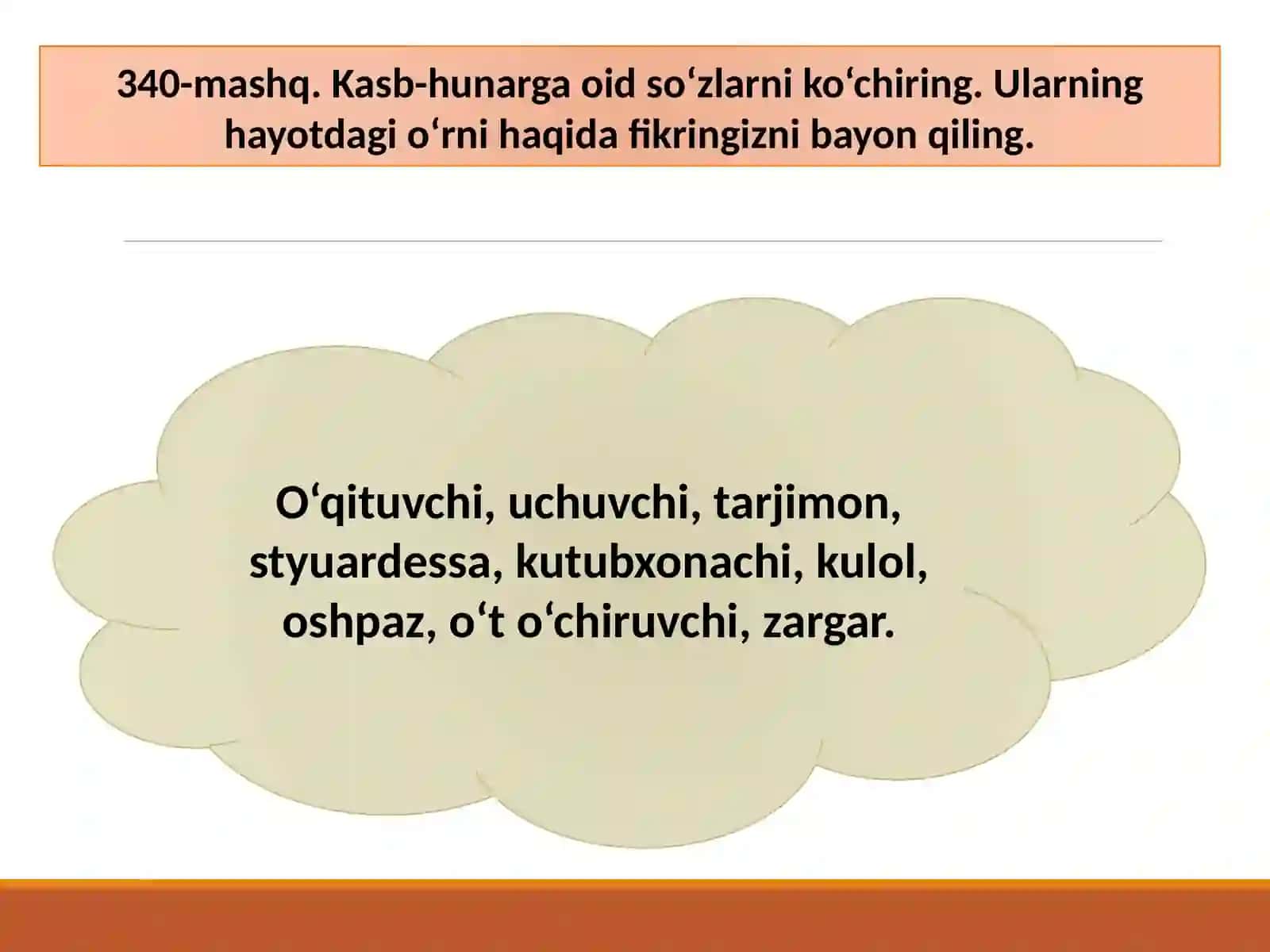 Matn valug‘at ustida ishlash 4