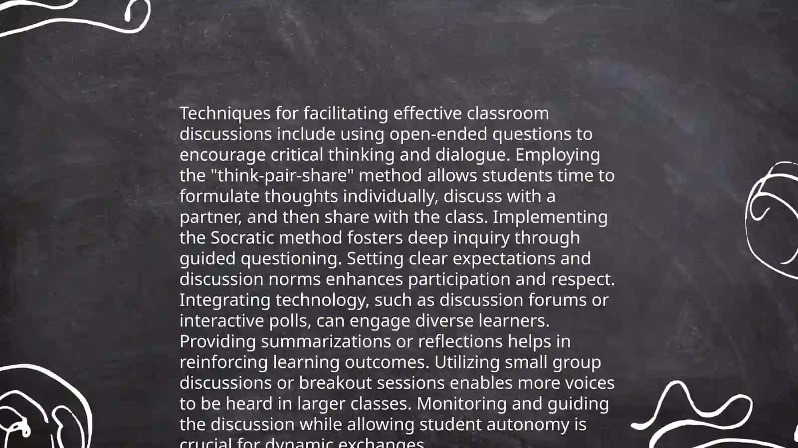 Designing discussion activities 4