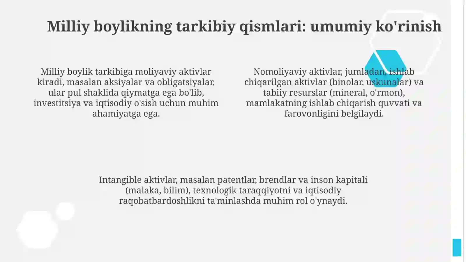 Milliy boylik va uning tarkibiy qismlari 4