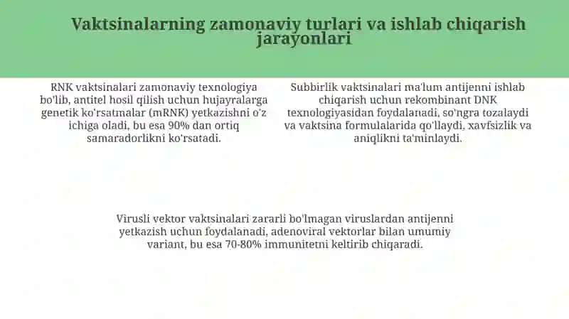 Tibbiyot biotexnologiyasida vaksinatsiya texnologiyalari 4