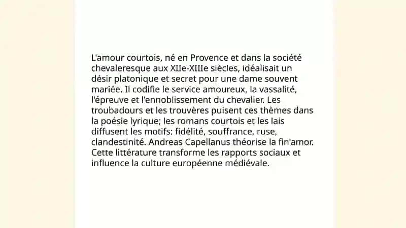 La litterature du Moyen Age 4