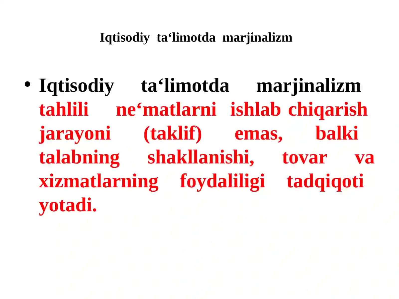 Neoklassik maktabning vujudga kelishi 4