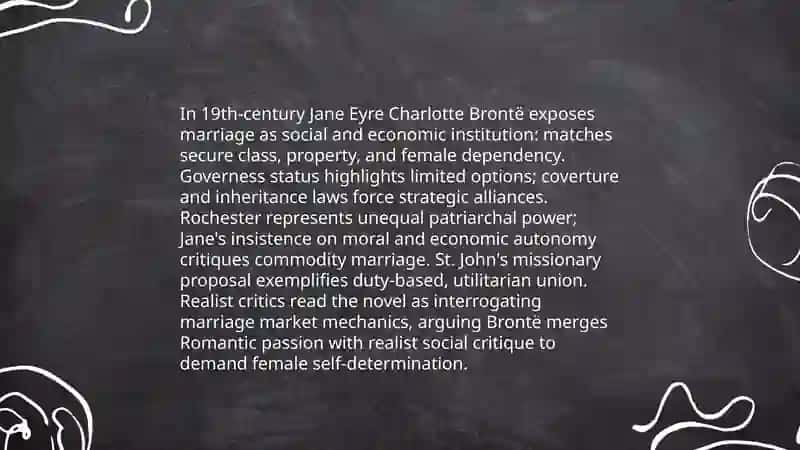 Role of woman in English realism and Bronte sisters 4