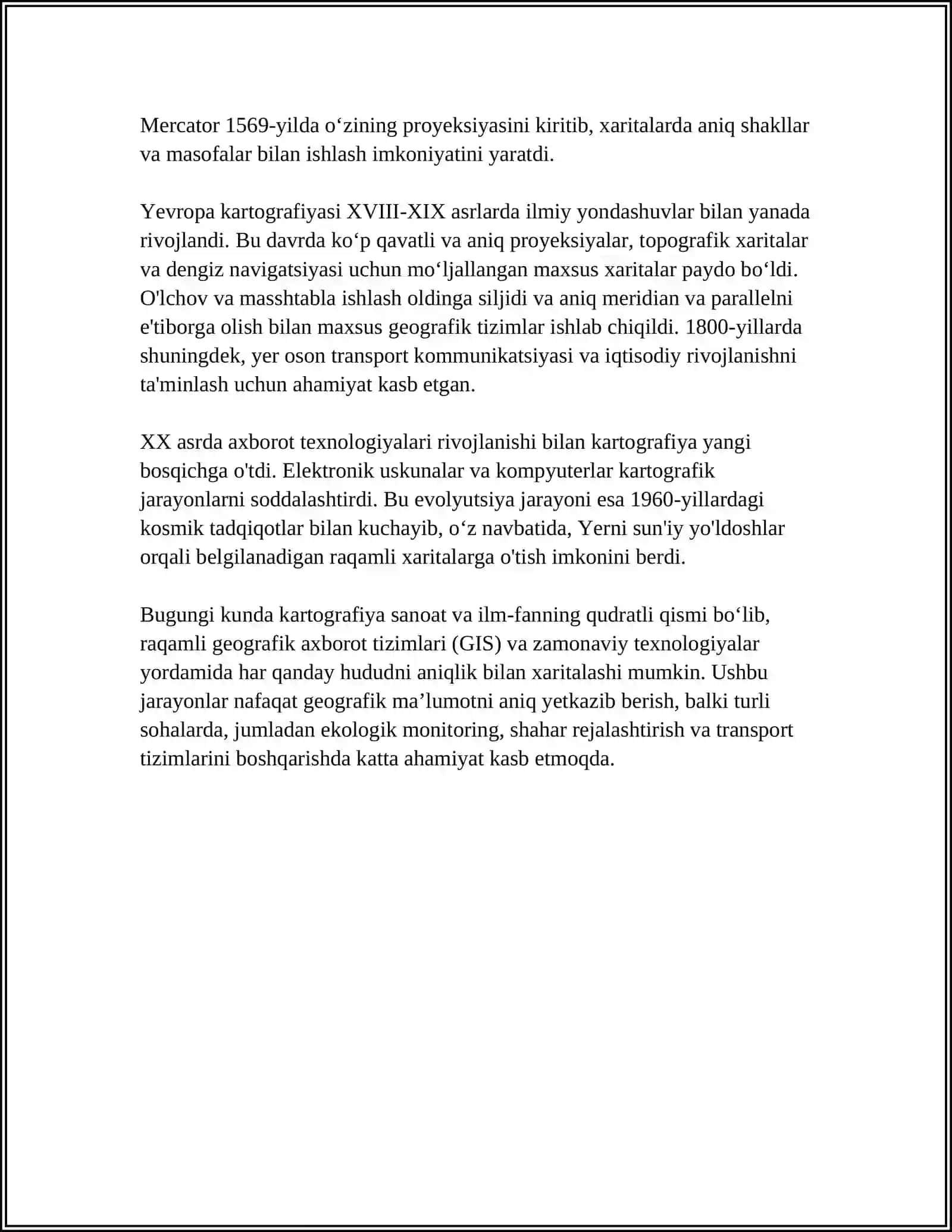 TARIXIY KATOGRAFIYANING SHAKLLANISHI VA TARAQQIYOTI 4