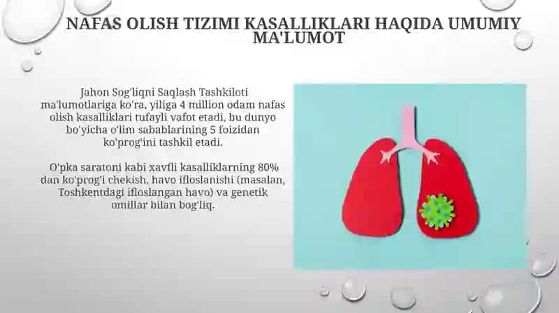 Nafas olish tizimi kasalliklari 4
